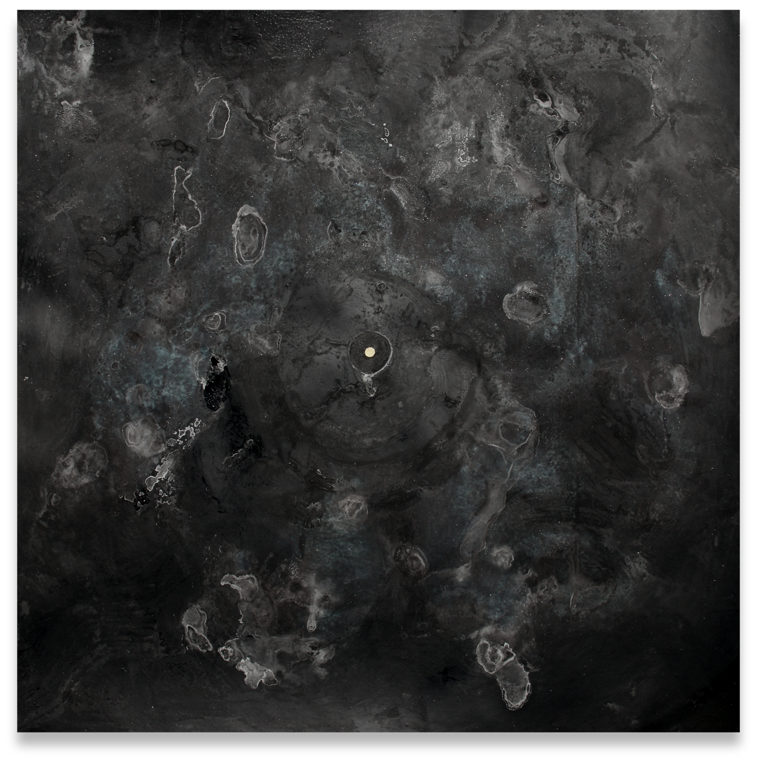 COLLECTION STARSEED Tableau SOLEIL CENTRAL PEINTURE ACRYLIQUE MIXTE